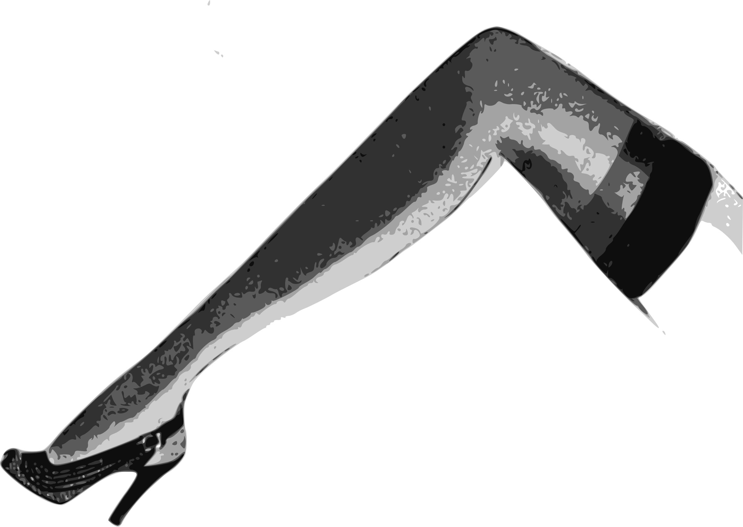 Big Image - Sexy Leg Png Clipart (2400x1702), Png Download