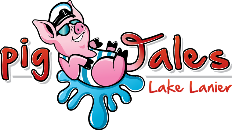 Tommys - Pigtails Restaurant Lake Lanier Clipart (760x426), Png Download