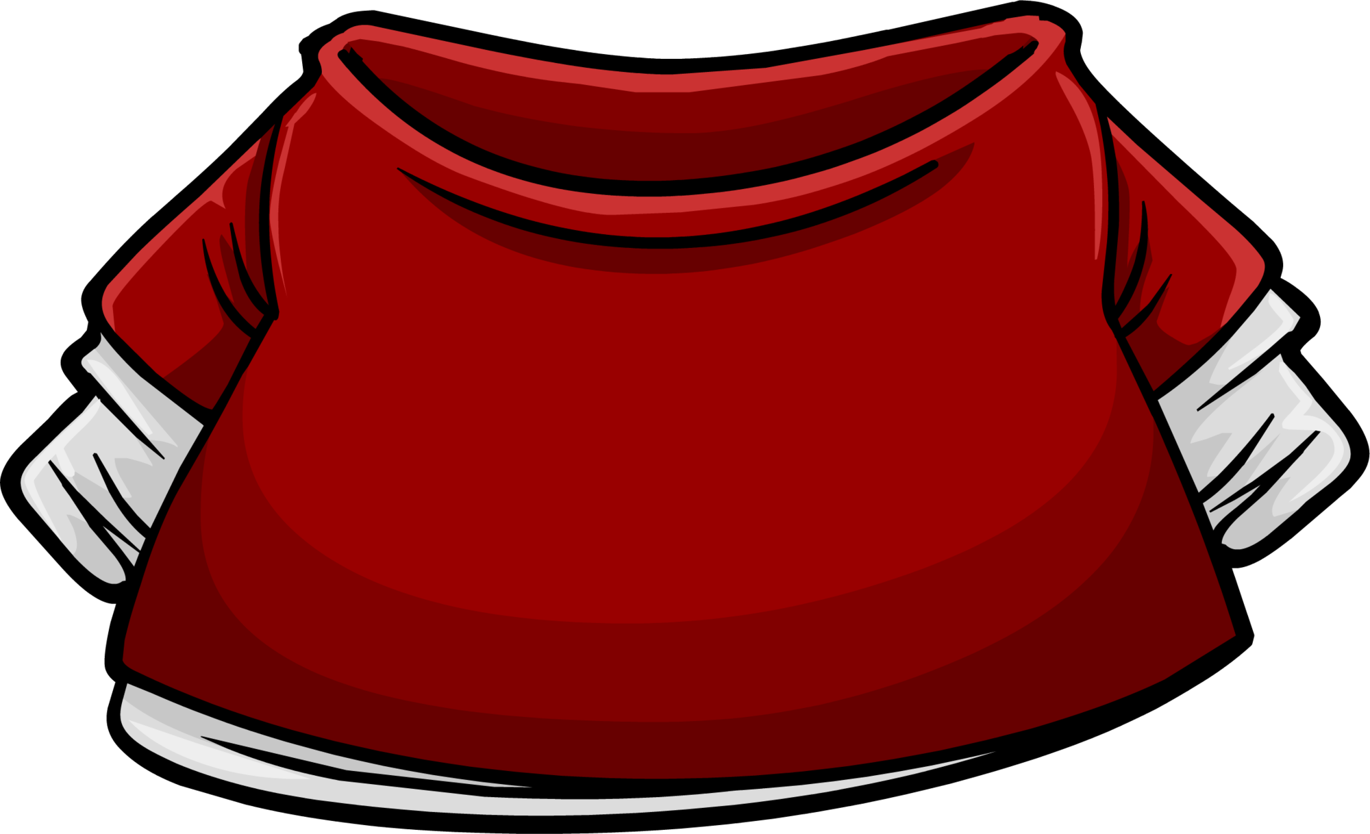 Trendy Red Shirt Clothing Icon Id 4607 - Tričko B&c Ultimate Look Clipart (2000x1218), Png Download