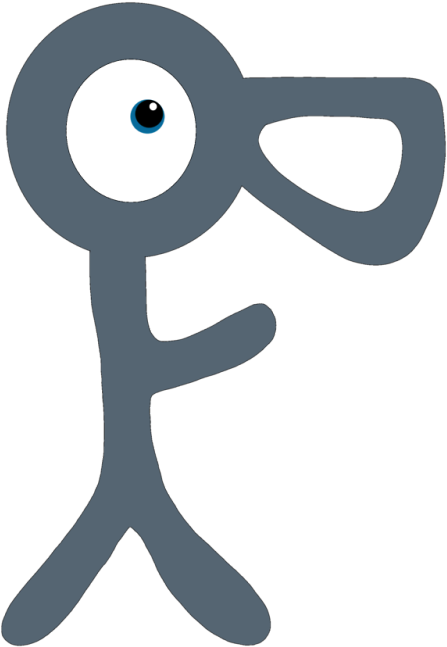 Day 201 - Unown Clipart (500x701), Png Download