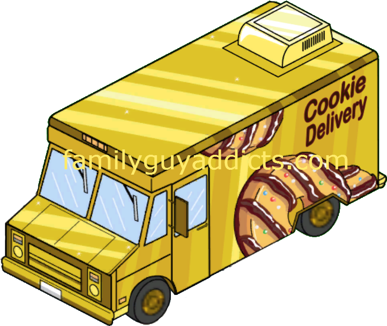 Cleveland Jr Practice Tuba Gold Cookie Delivery Truck - Cookie Delivery Clipart (808x697), Png Download
