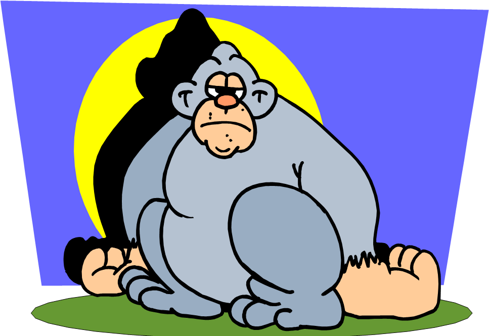 We Do Our Best To Bring You The Highest Quality Jokes - Monkey Clipart (982x681), Png Download