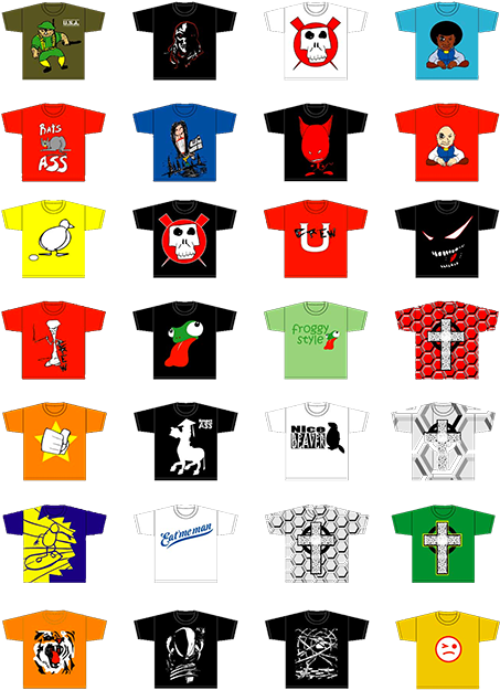 Customized T-shirts - Customized T Shirt Design Clipart (500x660), Png Download