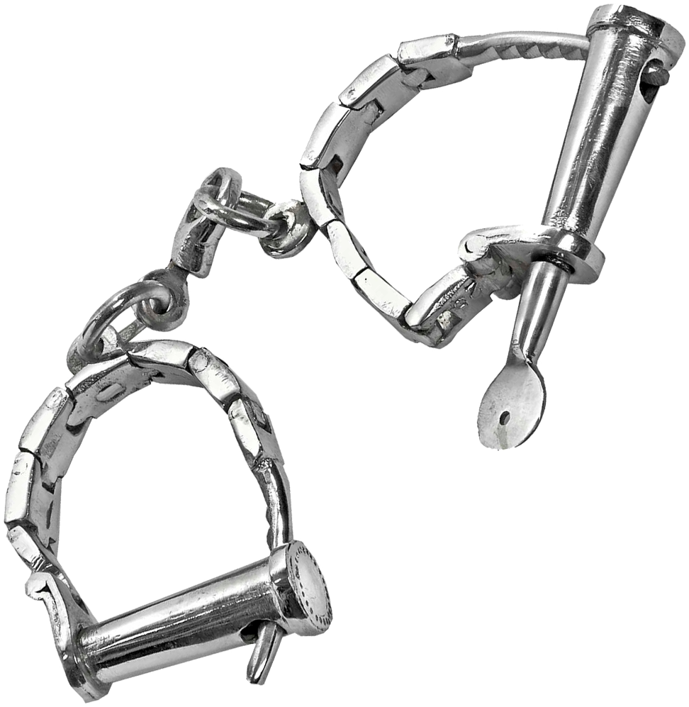 Silver Handcuffs Png Background Image - Body Jewelry Clipart (1000x1000), Png Download