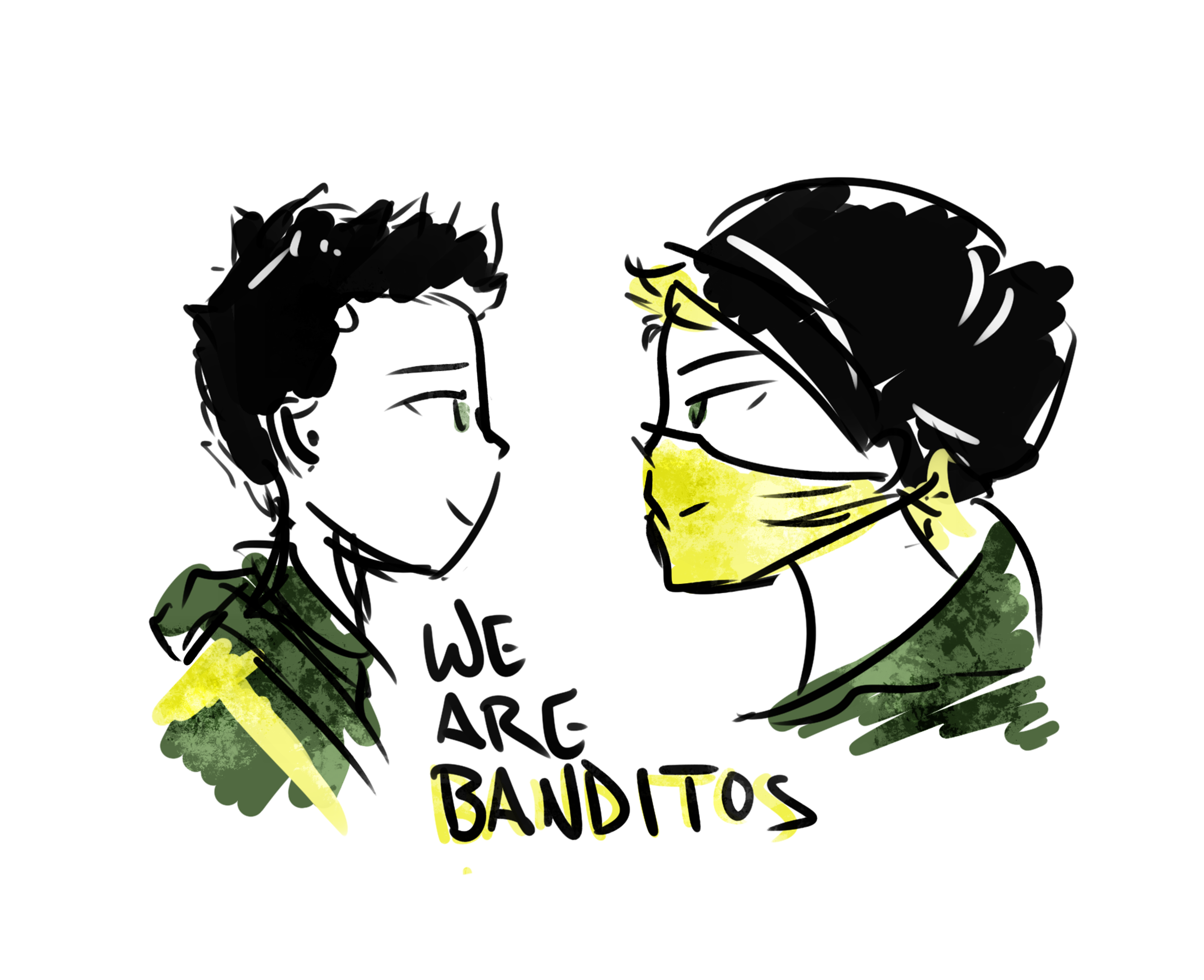 We Are Banditos Clipart (5807x4790), Png Download