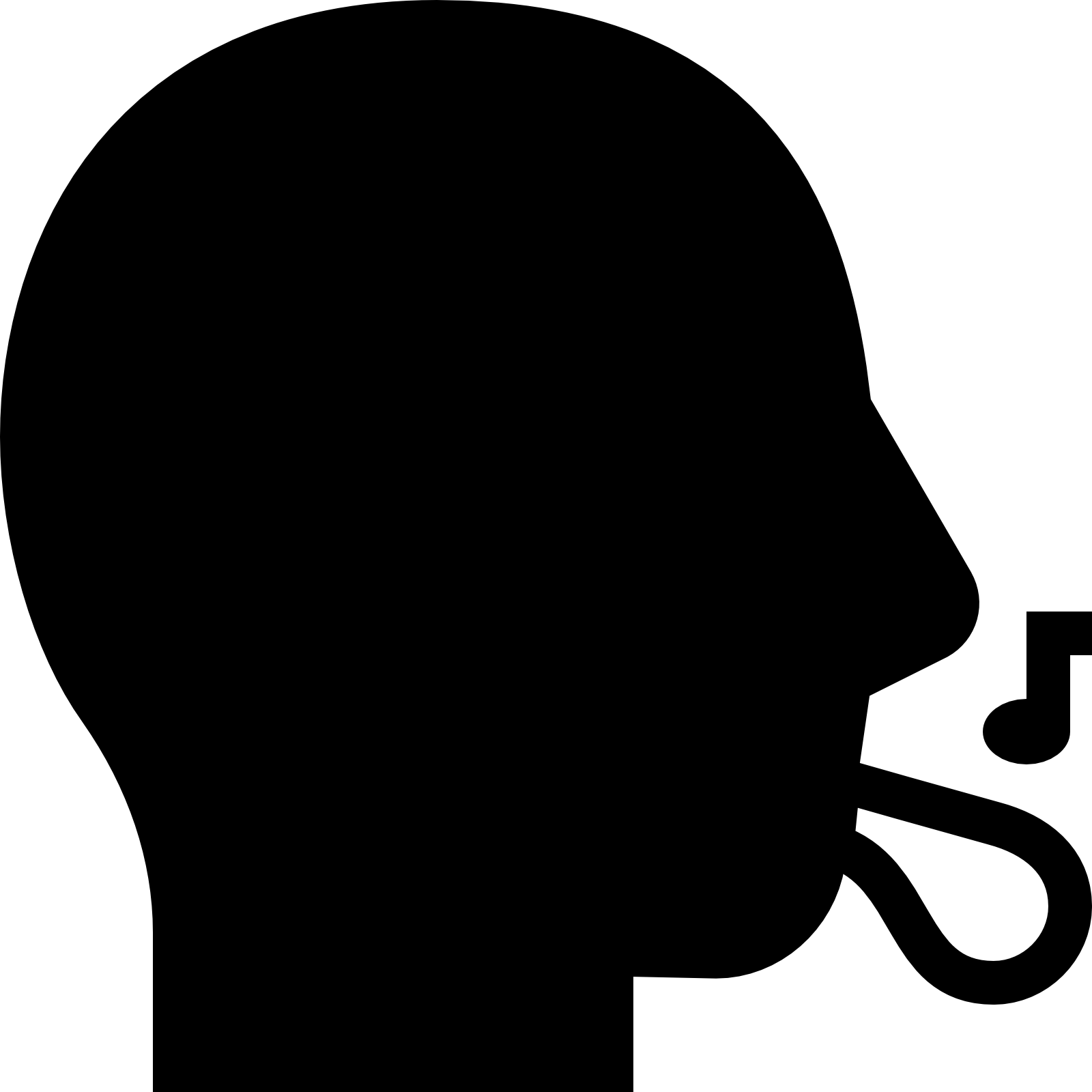 Referee Filled Icon - Icon Clipart (1600x1600), Png Download