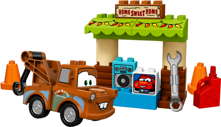 Maters Clipart Lego - Lego 10856 - Png Download (744x419), Png Download