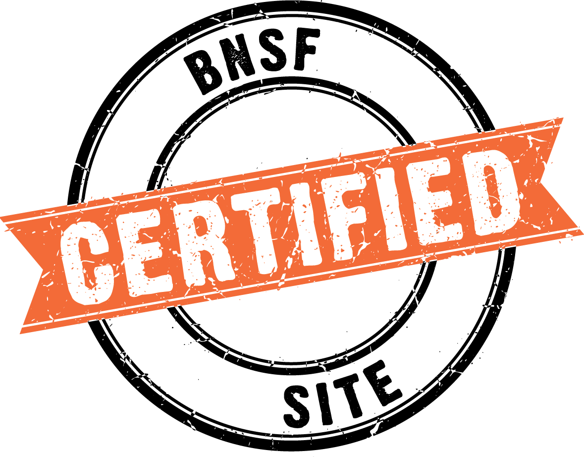 Bnsf Certified Site - Approved Blue Clipart (1179x922), Png Download