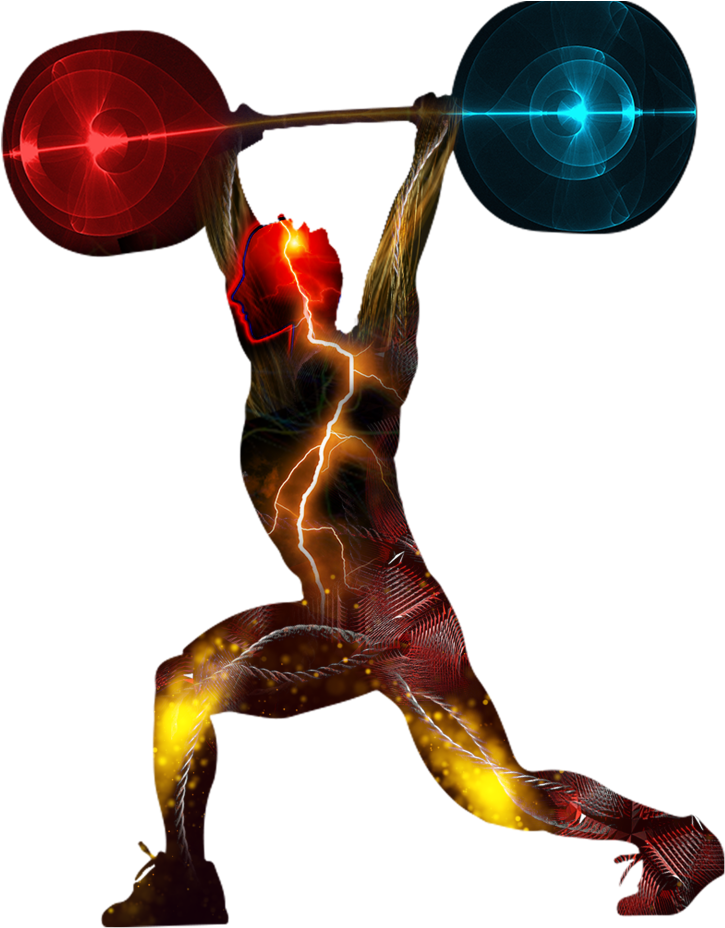 Picture Royalty Free Library Pictures Of Barbells Shop - Levantamiento De Pesas Png Clipart (720x720), Png Download