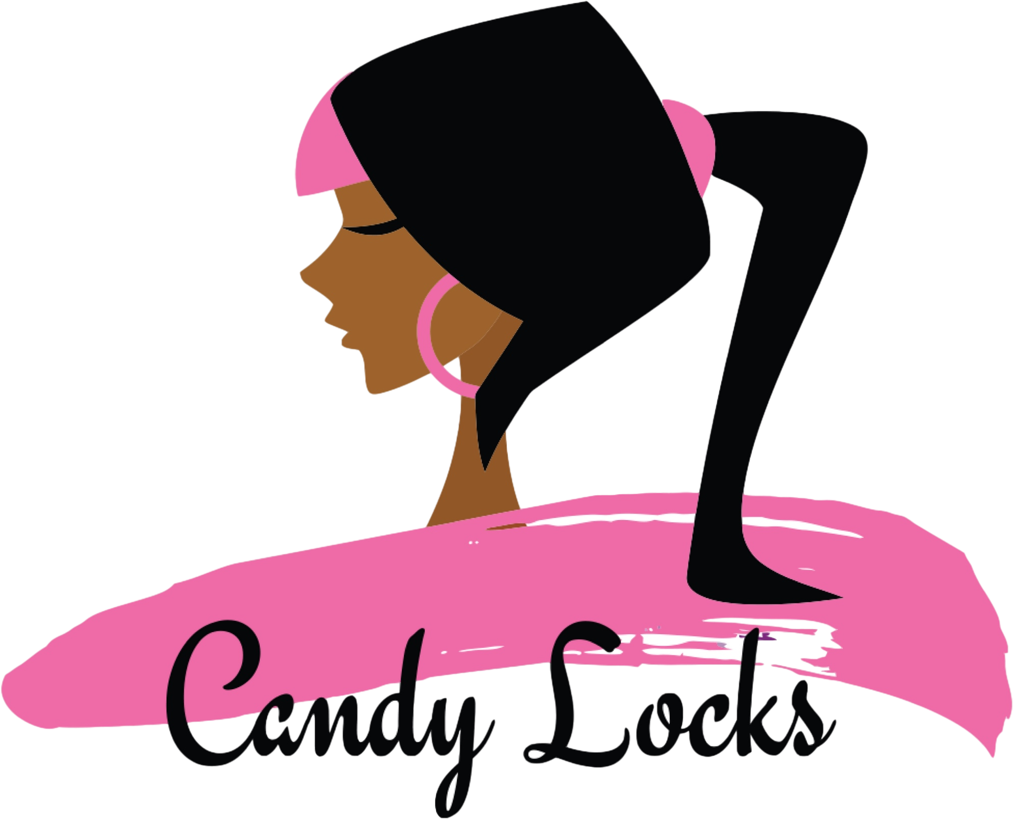 Website Logo - Cartoon Hair Logo Clipart (2048x2048), Png Download