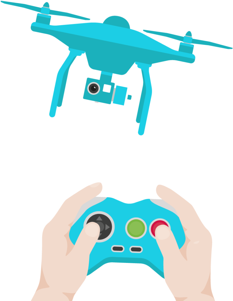 Drone Flying Certification Clipart (780x1024), Png Download