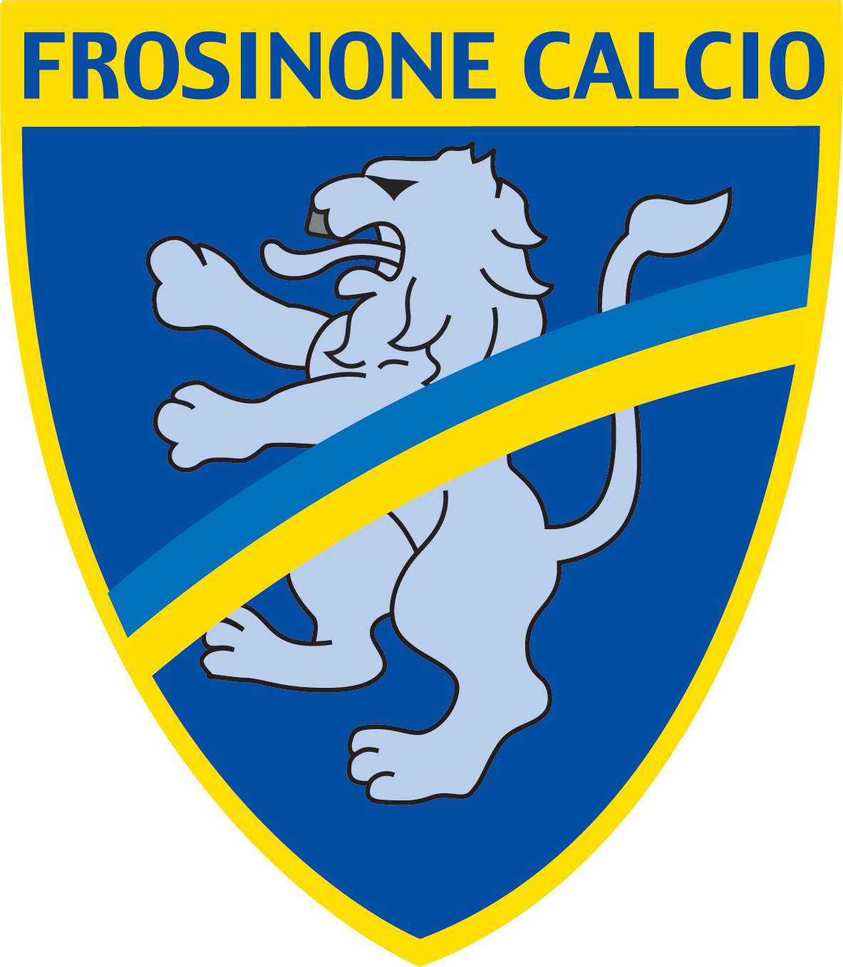10 - > - Logo Frosinone Calcio Clipart (1183x1358), Png Download