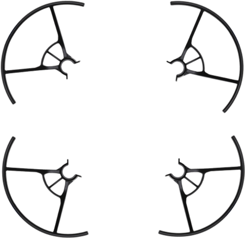 Tello Propeller Guards - Dji Tello Clipart (640x640), Png Download