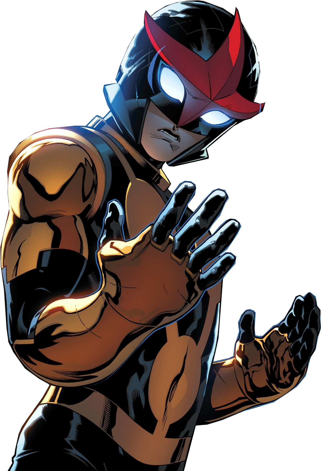 Nova Sam Alexander - Nova Corps Sam Alexander Clipart (1277x1834), Png Download