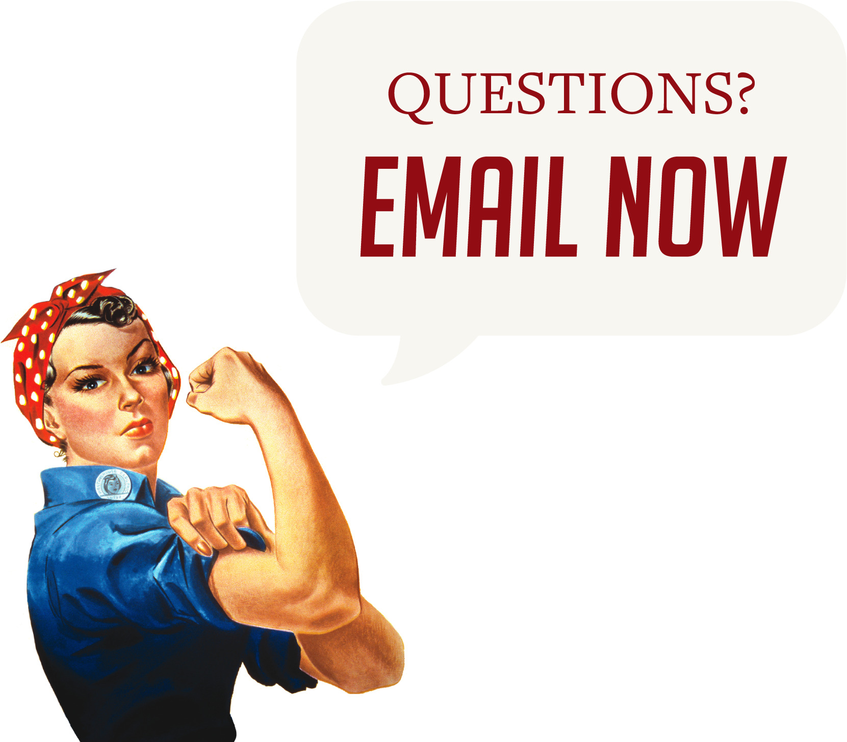 Rosie The Riveter Png Clipart (1689x1476), Png Download