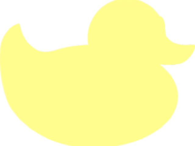 Duck Clipart Rubber Ducky - Clip Art - Png Download (640x480), Png Download