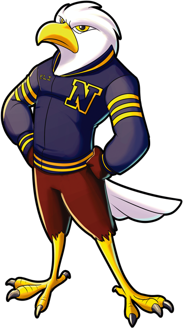 Liberty North High School Eagle Clipart (500x707), Png Download