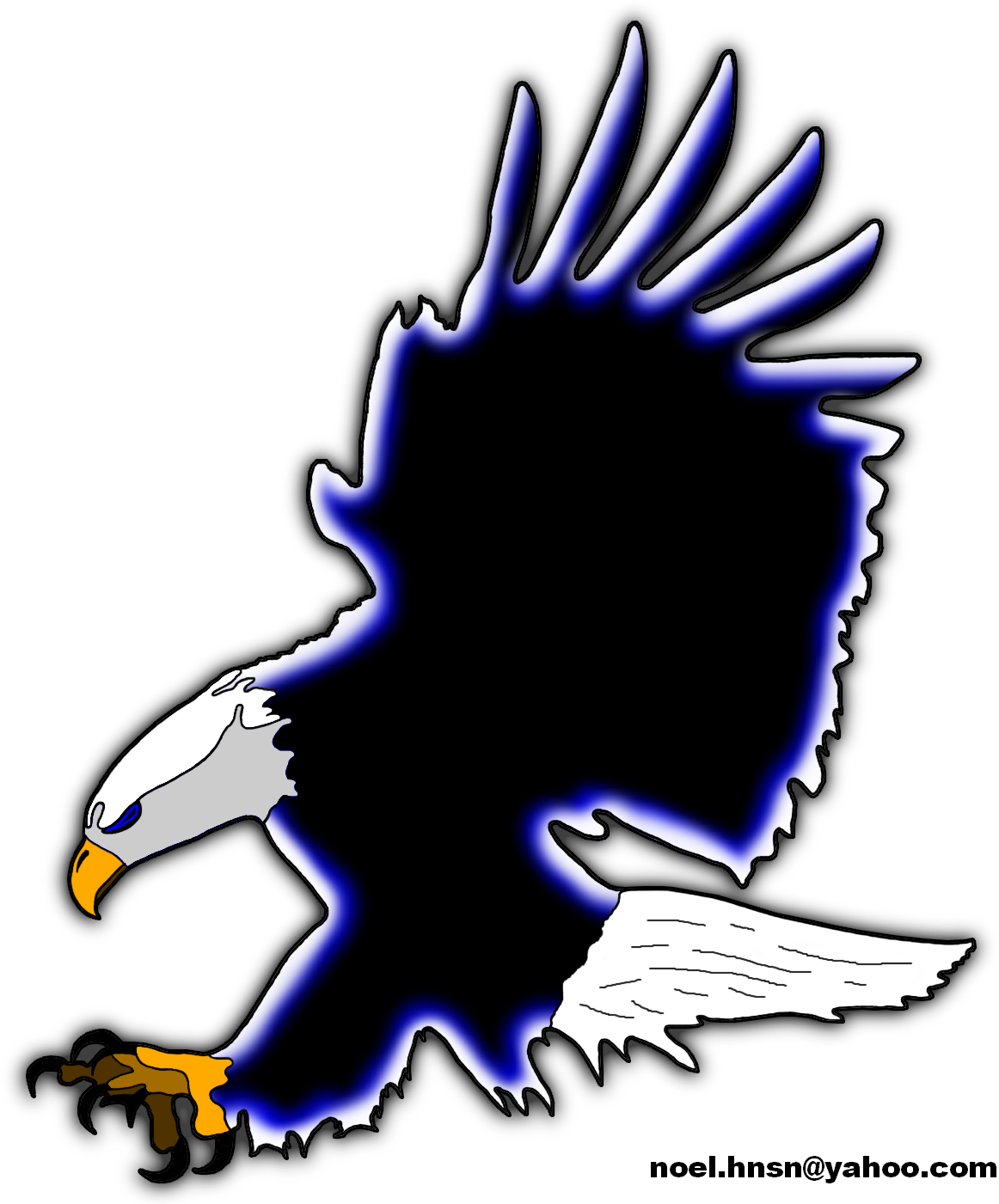 Bald Eagle Graphic Design Art Logo Drawing Rights - Graphic Design Clipart (1250x1400), Png Download