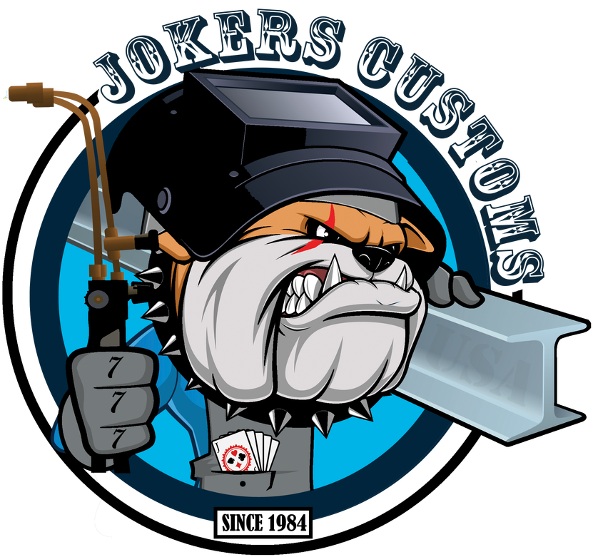 At Joker's Customs We Specialize In Metal Fabrication - Illustration Clipart (878x800), Png Download