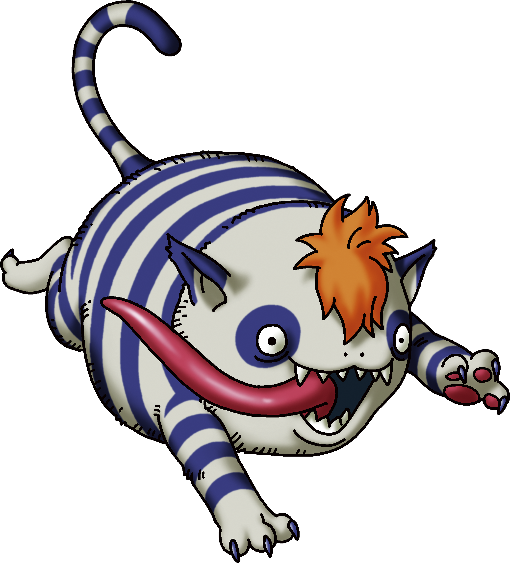 Dragon Quest Monsters - Dragon Quest 8 All Monsters Clipart (4677x3307), Png Download