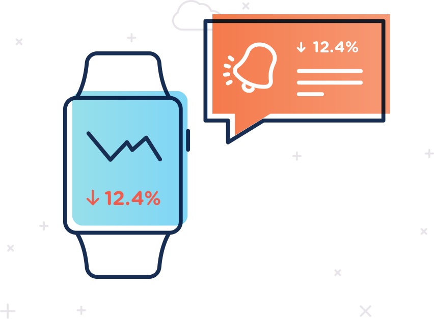 Never Miss Important Performance Updates - Watch Clipart (852x627), Png Download