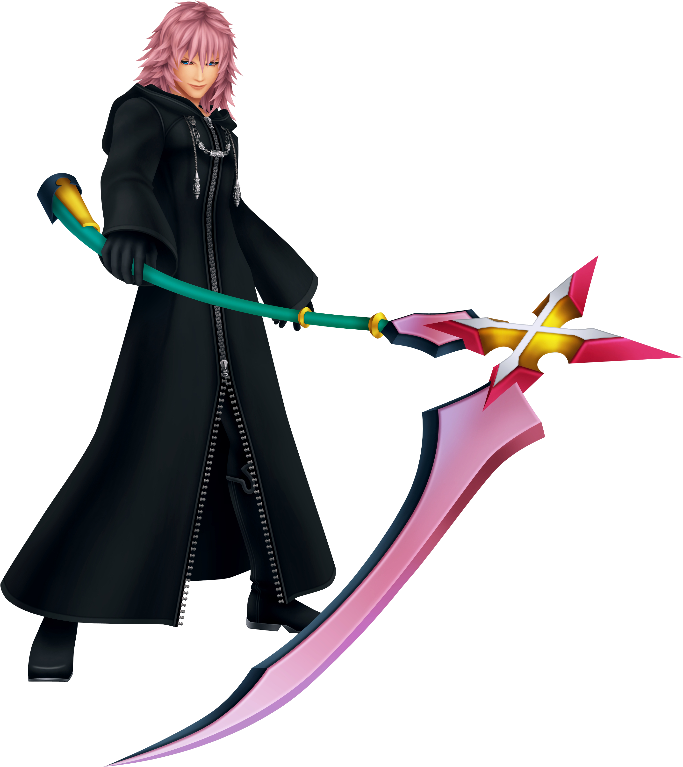 Ye Olde Kingdom Hearts Fansite - Kingdom Hearts Marluxia Clipart (3142x3300), Png Download