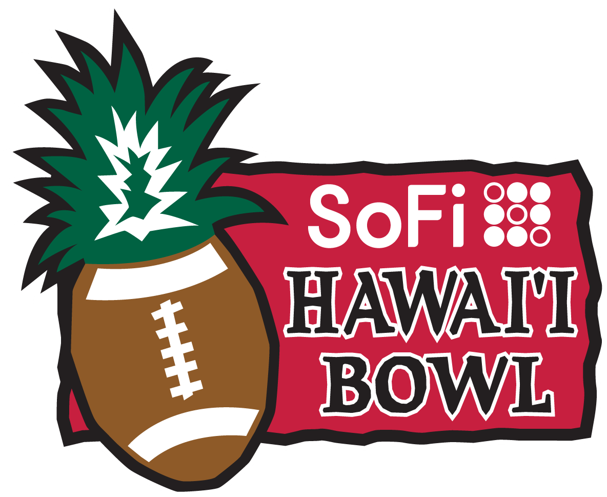 Hawaii Bowl Logo Clipart (1263x1014), Png Download
