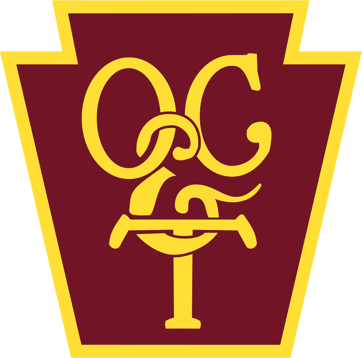 Oil Creek And Titusville Railroad Logo Clipart (1200x1179), Png Download