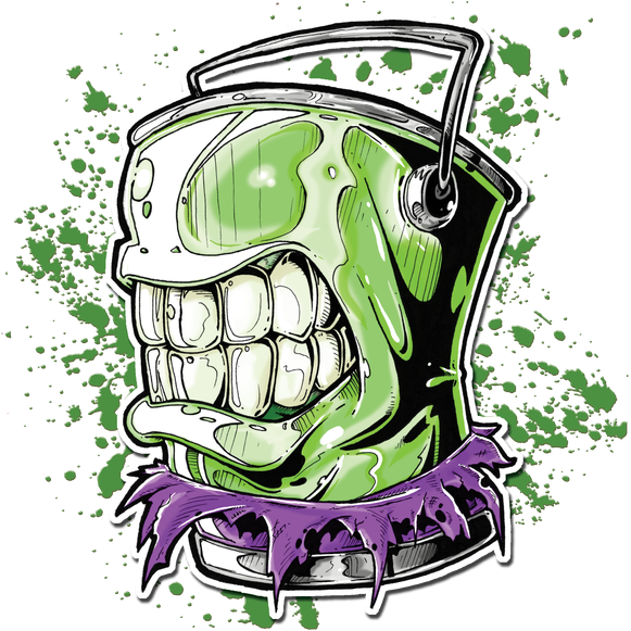 Angry Green - Angry Red Backpack By Dktpro1997 Clipart (600x600), Png Download