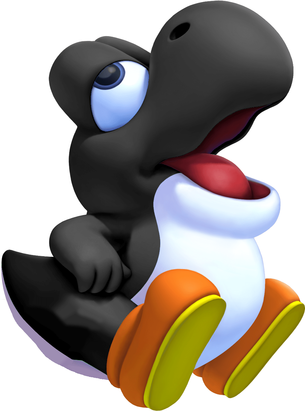 Baby Yoshi Clipart (1082x1427), Png Download