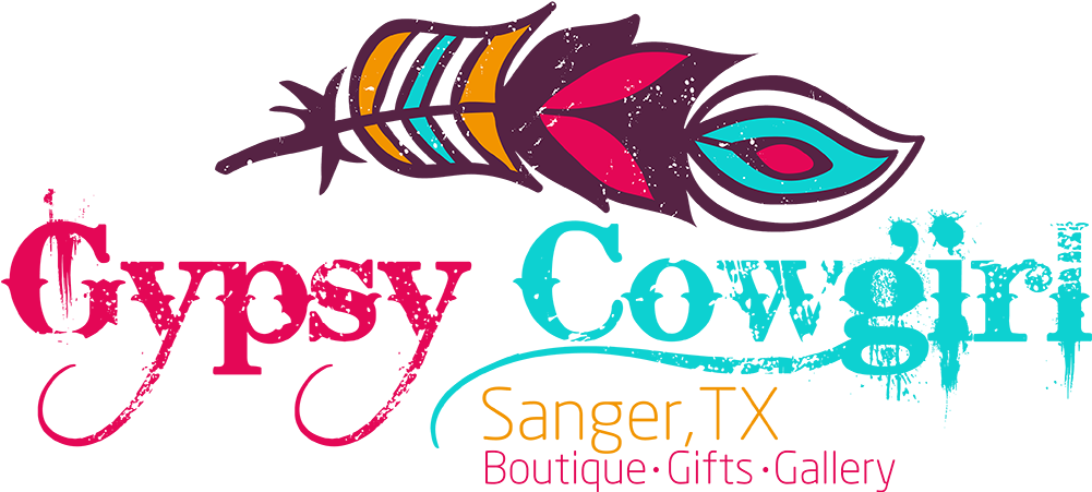 The Gypsy Cowgirl Boutique Gift Shop In Sanger, Tx - Cowgirls Rock Rectangle Sticker Clipart (1000x458), Png Download