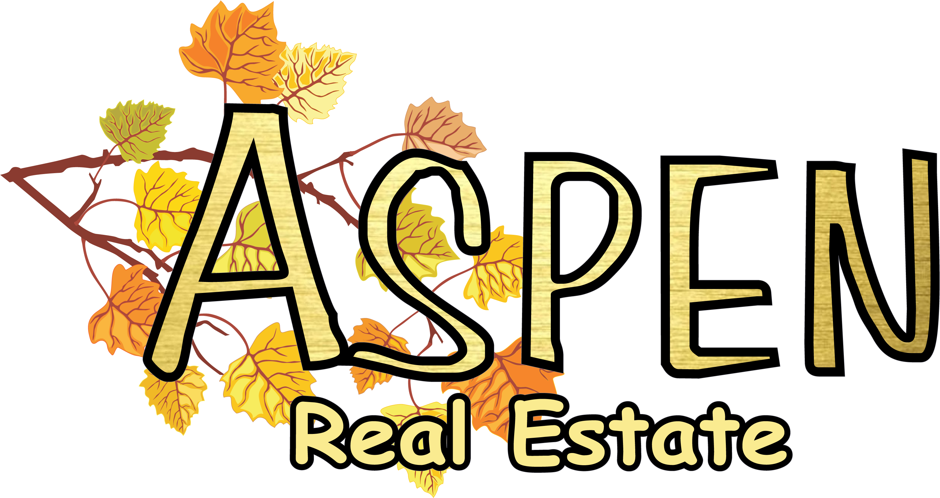 Aspen Real Estate - Aspen Clipart (3156x1811), Png Download