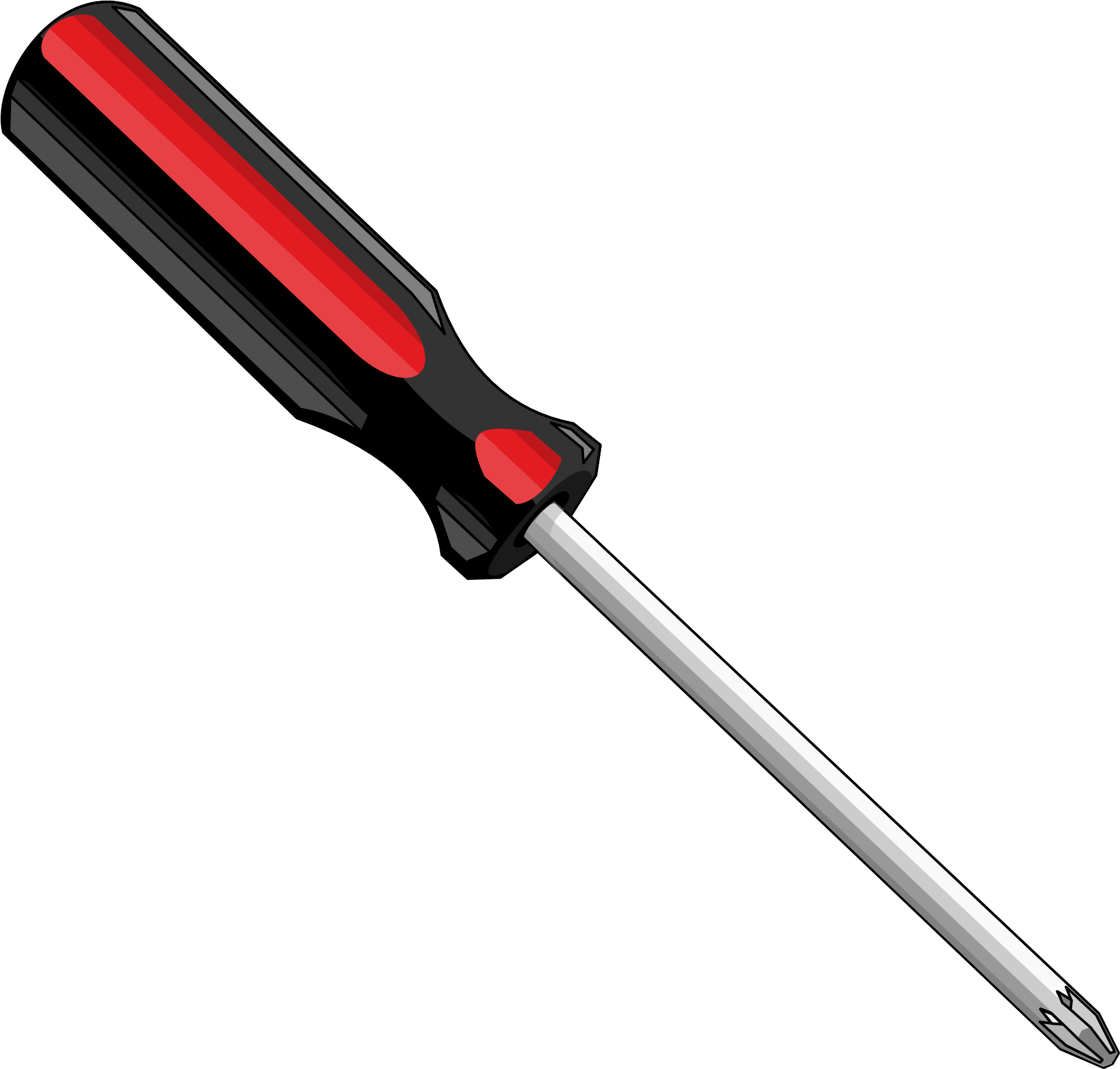 Screwdriver Cliparts Free Download Clip Art Carwad - Png Screwdriver Transparent Png (2023x1951), Png Download