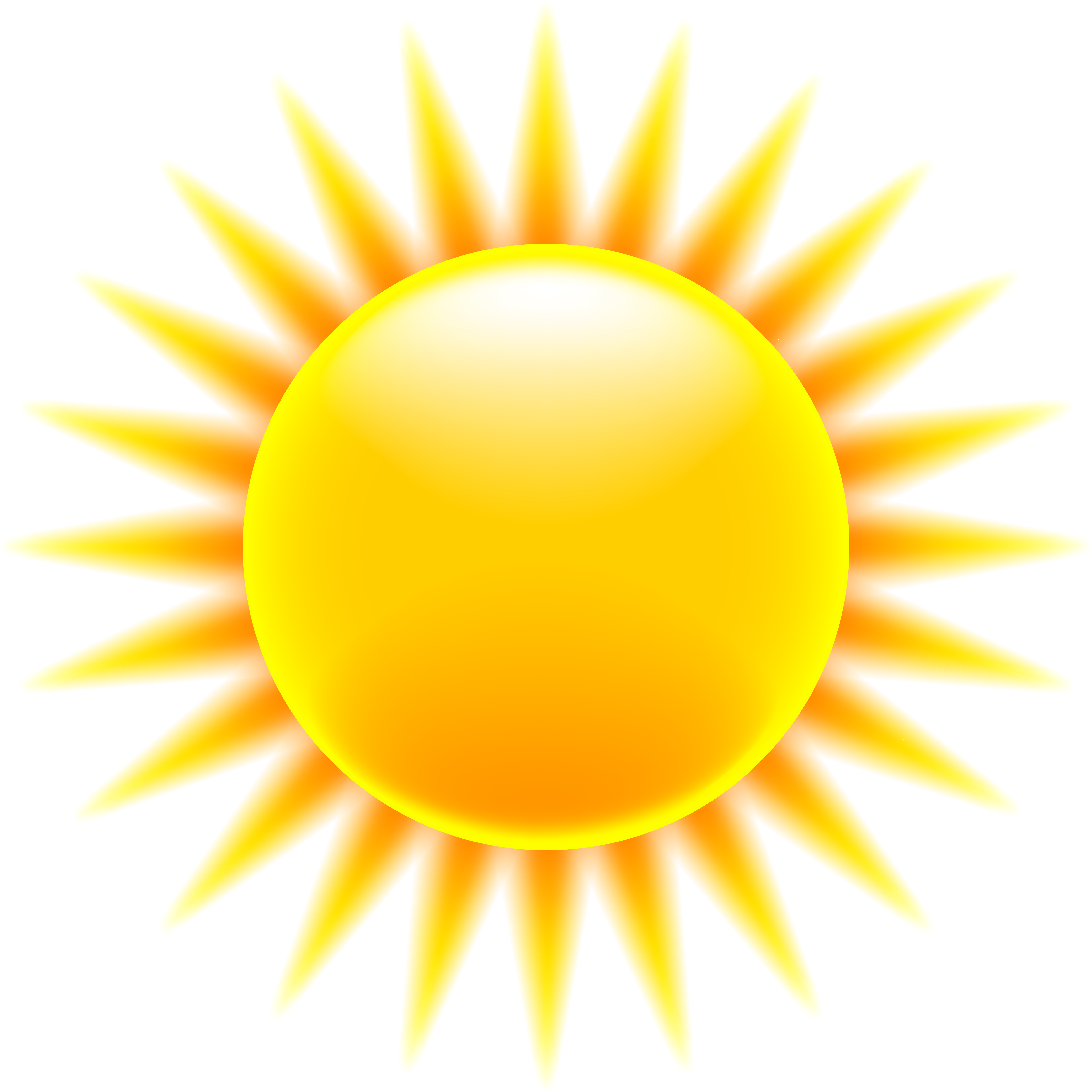 Sun Png Transparent Clip Art Image - Virtual Illusion (600x598), Png Download