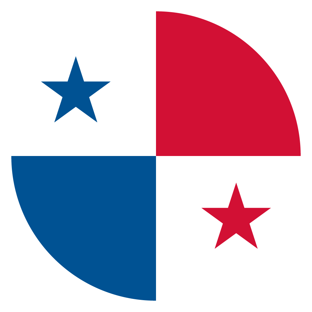Panama Flag - Bandera Panama Emoji Clipart (1000x1000), Png Download