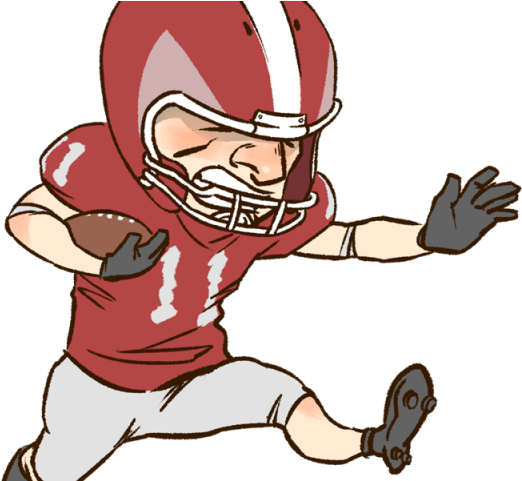 Football Clipart Clipart Cartoon - Playing Football Clip Art - Png Download (640x480), Png Download