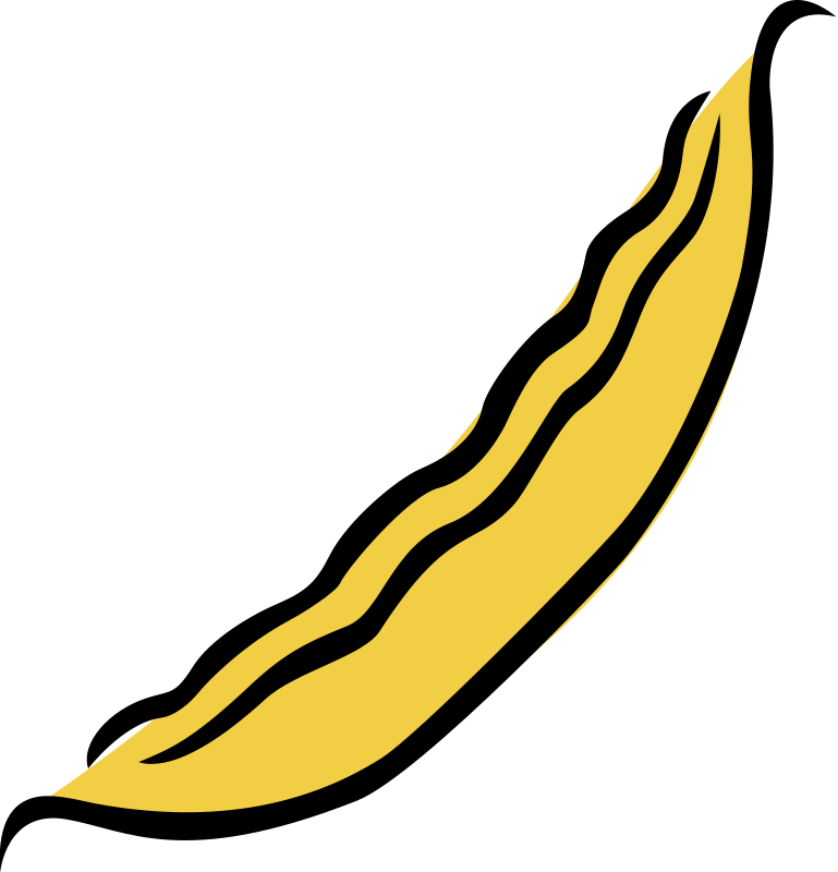 Vegetables 04 Free Vector / 4vector - Yellow Beans Clipart - Png Download (769x800), Png Download