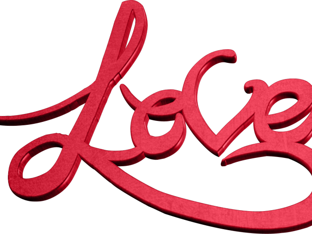 Love Text Clipart Transparent Background - L Love You Babu - Png Download (640x480), Png Download