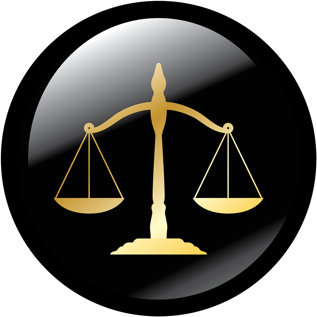 Standing Up For Justice - Simbolo De Derecho Abogado Clipart (720x720), Png Download