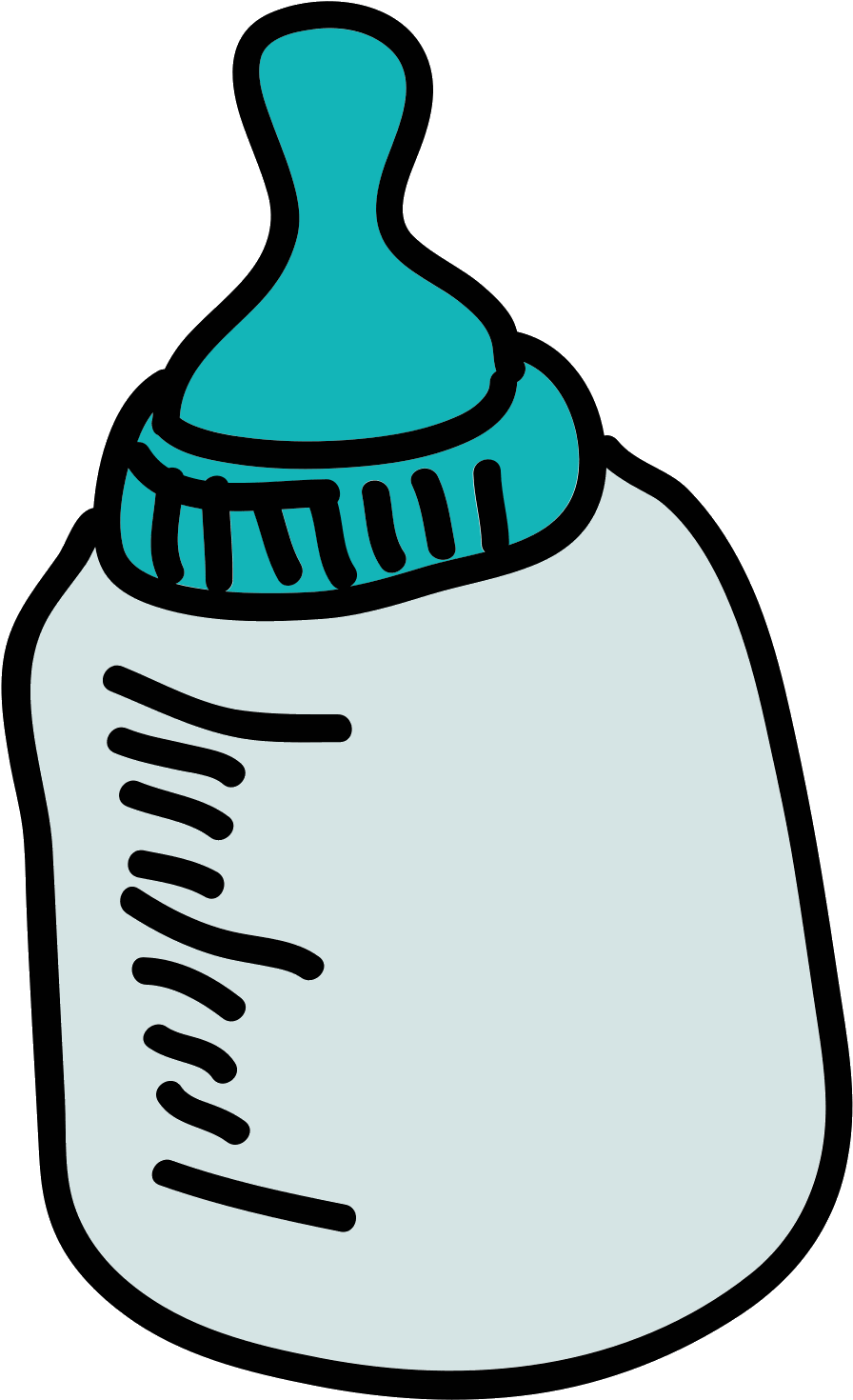 Baby Bottle Icon - Bottle Clipart (1600x1600), Png Download