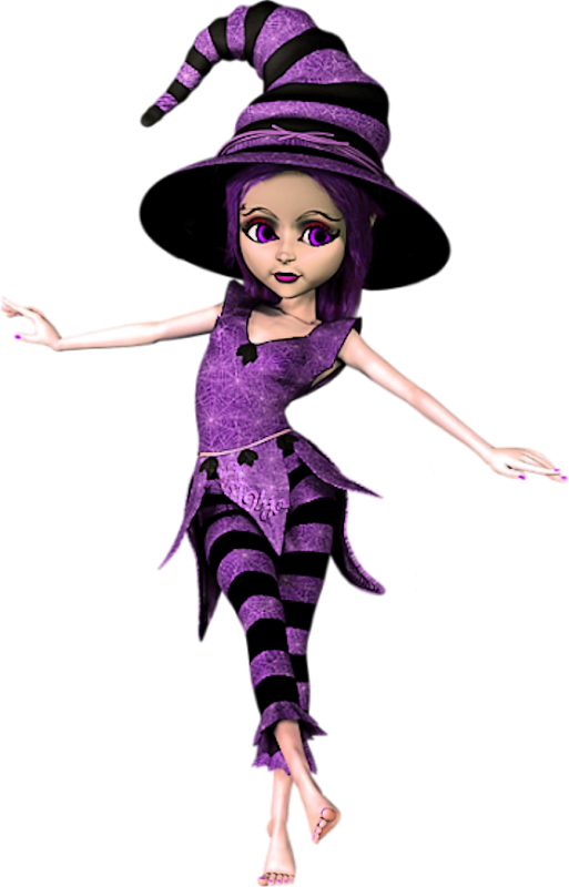 Photo Clipart, Halloween Doll, Halloween Witches, Tweety, - Barbie - Png Download (513x800), Png Download