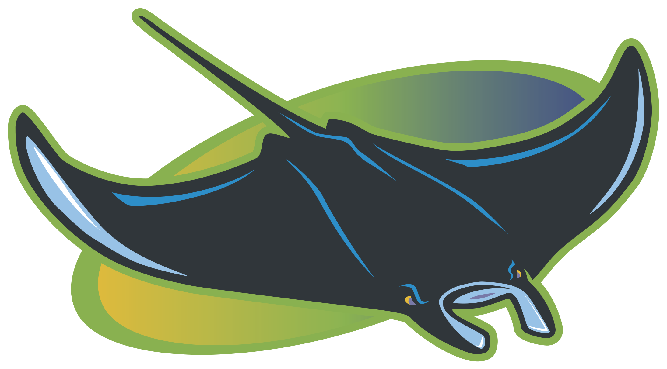 Bay Logo Png Transparent Svg Freebie Supply - Devil Rays Logo Clipart (2400x2400), Png Download