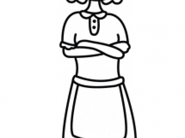 Mummy Clipart Easy Draw - Line Art - Png Download (640x480), Png Download