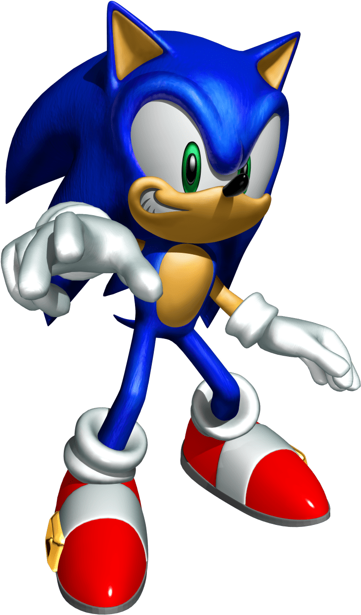 Sonic The Hedgehog Clipart (800x1316), Png Download