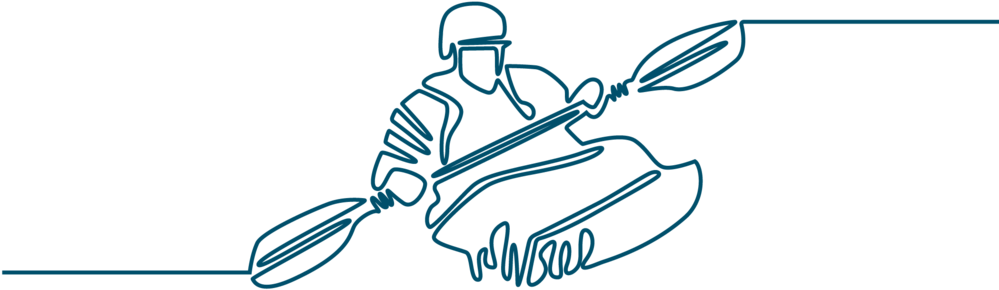 Water Sports - Kayak Clipart (1000x714), Png Download