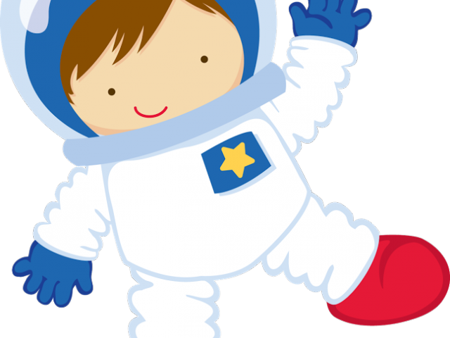 Astronaut Clipart Baby - Space Invitations - Png Download (640x480), Png Download