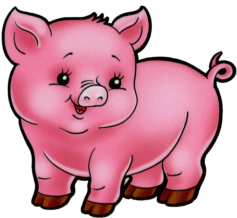 Фото, Автор Svetlera На Яндекс - Clip Art Of Baby Pig - Png Download (914x841), Png Download