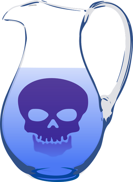 Water Poison - Contaminación Del Agua Png Clipart (527x720), Png Download