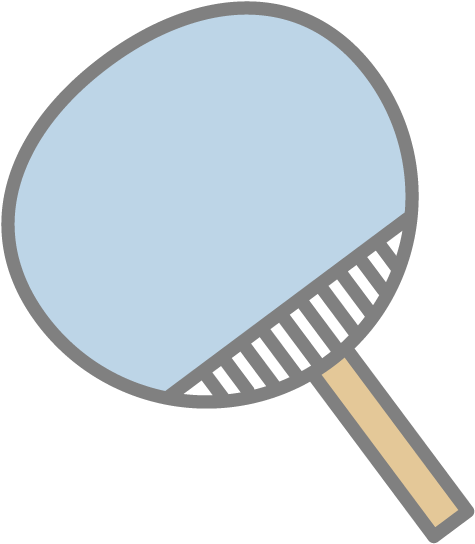 View All Images-1 - Table Tennis Racket Clipart (640x640), Png Download
