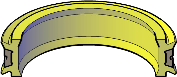 Style Pu-tdma Piston Seals Clipart (700x699), Png Download
